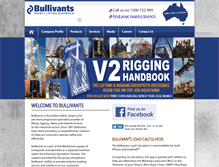 Tablet Screenshot of bullivants.com